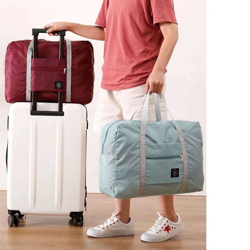1 peça Bolsa de viagem de grande capacidade para bolsa de fim de semana Unsiex Bolsa de mão para viagem Dropshipping