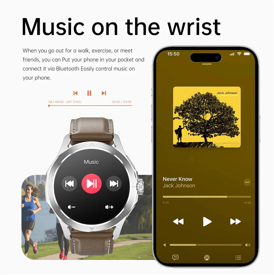 Novo 2025 para Xiaomi S4 Ultra Smart Watch Masculino AMOLED Esporte ao Ar Livre NFC GPS Rastreador de Frequência Cardíaca À Prova D'água Bluetooth Chamada Smartwatch