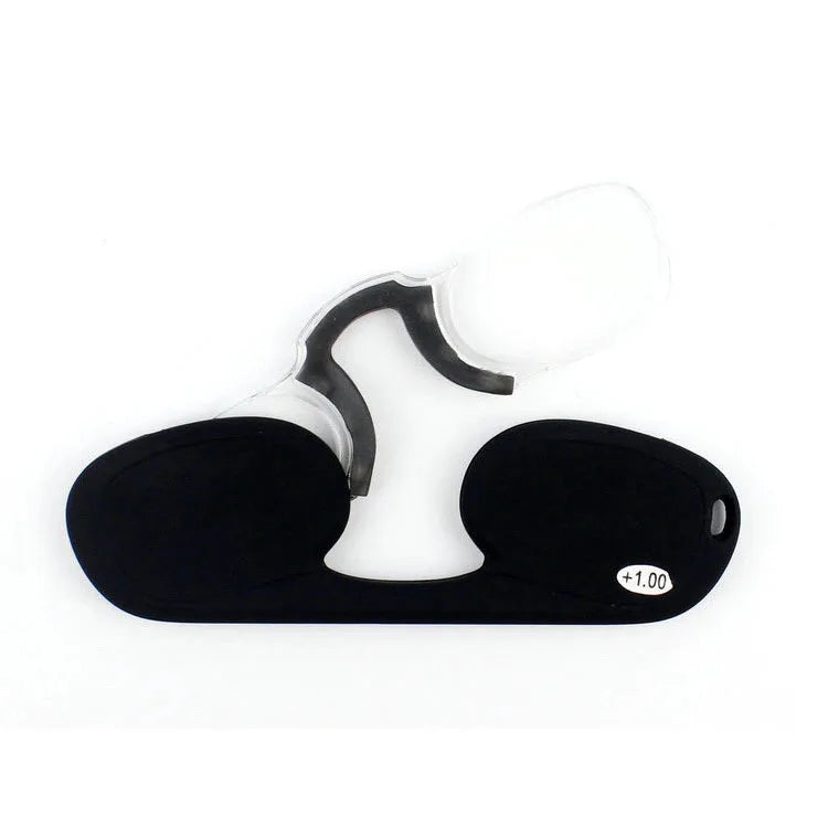 wholesale  presbyopic  silicon mini clip nose bridge  Portable 3M stick on phone  reading glasses 1.0 to 3.5