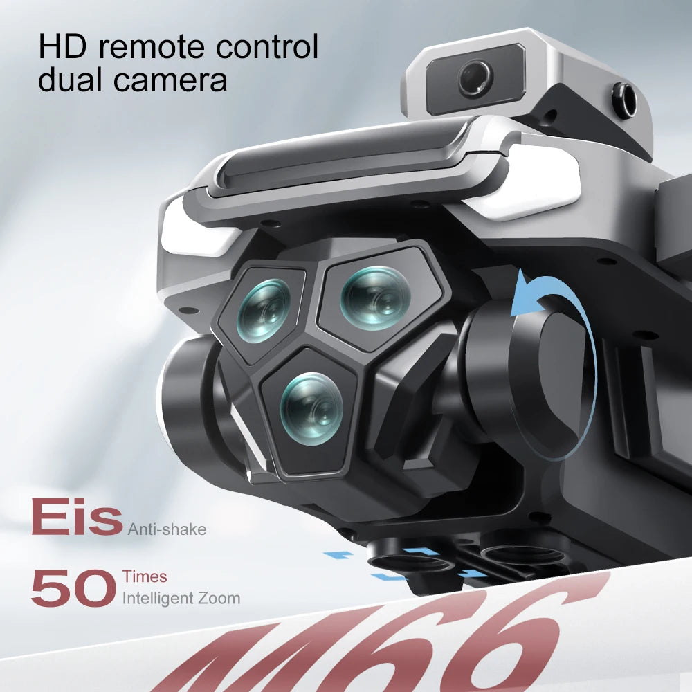 Novo drone 2025, controle remoto de tela grande, câmera HD, motor sem escovas, cheio de potência, luzes brilhantes, o melhor presente!