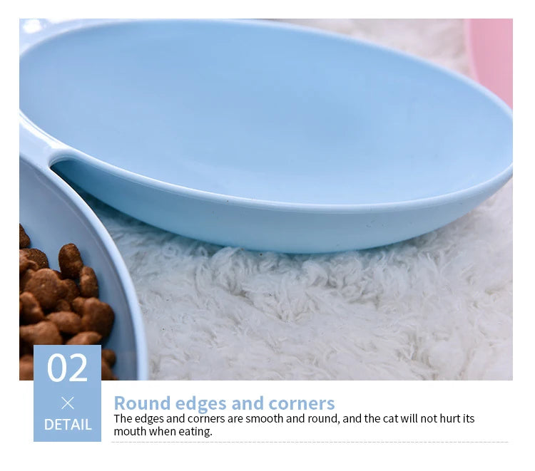 Tigela para animais de estimação em formato de flor com 6 tigelas conectadas para cães e gatos pequenos, tigela de água, tigelas de alimentação para filhotes, alimentador para alimentação lenta
