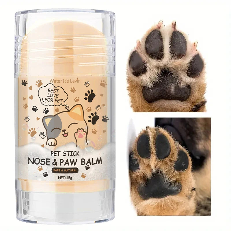 Bálsamo para nariz e patas de cachorro 20g, creme protetor para patas de cachorro, gatos, cães, hidratante para patas de animais de estimação, reparo de rachaduras nos pés, acessórios para animais de estimação