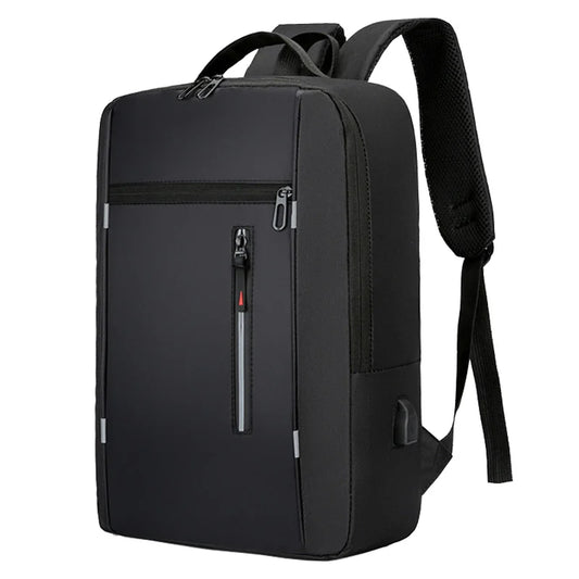 Mochilas escolares masculinas à prova d'água para laptop, mochilas escolares com entrada USB de 15,6 polegadas, mochilas de grande capacidade para homens