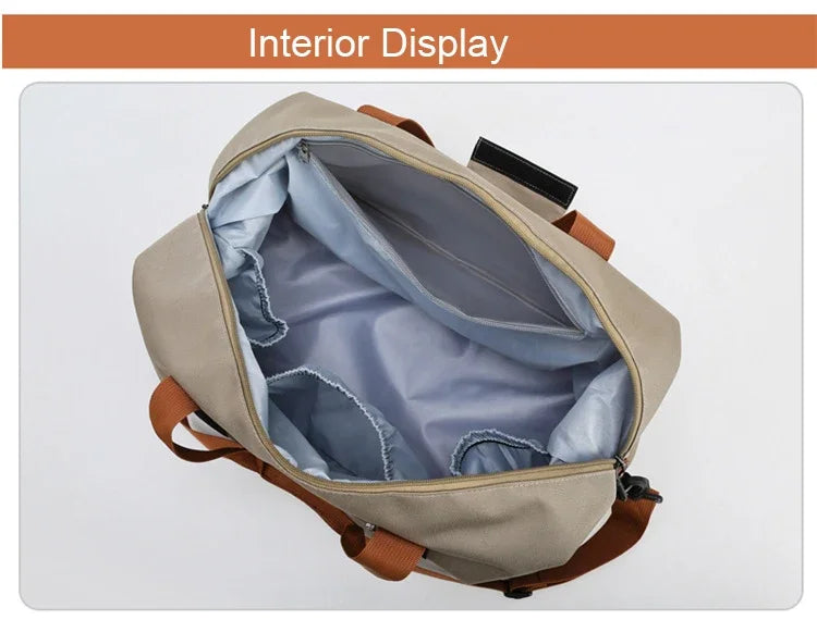 Bolsa de ginástica para viagem, bagagem para curta distância, bolsas de fitness portáteis, bolsa de ombro transversal, bolsa de peito, bolsas de mão, bolsa de mão para viagem, bolsa de fim de semana