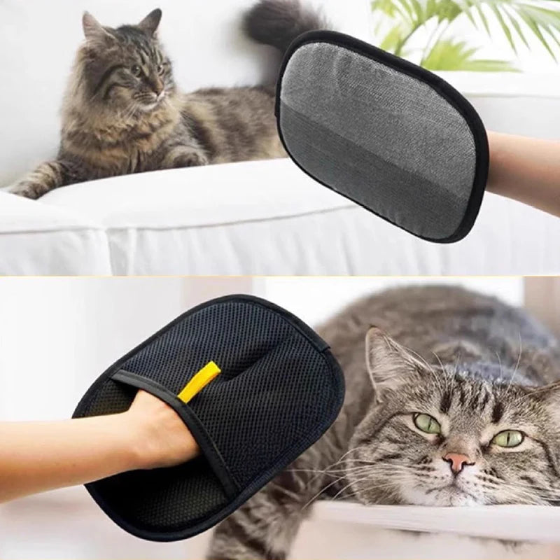 Luvas para limpeza de pelos de animais de estimação, 1 a 5 peças, removedor de pelos de animais de estimação, luvas para limpeza de pelos de cães e gatos, ferramenta de limpeza de pelos de animais de estimação, luvas para pelos de animais de estimação