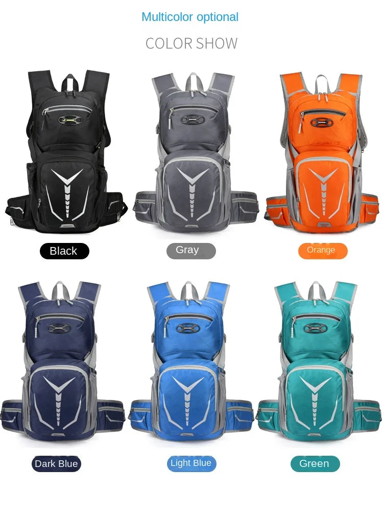Mochila de hidratação para bicicleta 20L, masculina, à prova d'água, para ciclismo, esportes ao ar livre, viagens, caminhadas, trekking, MTB, mochila para bicicleta, bolsa d'água