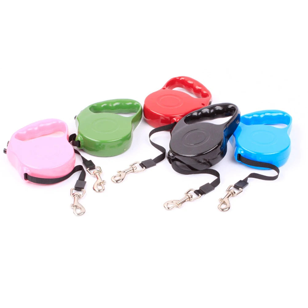 3Meters Retractable Dog Leash Telescopic Traction Belt for Small Medium Pets Walking Leads Pet Supplies Dog Collar