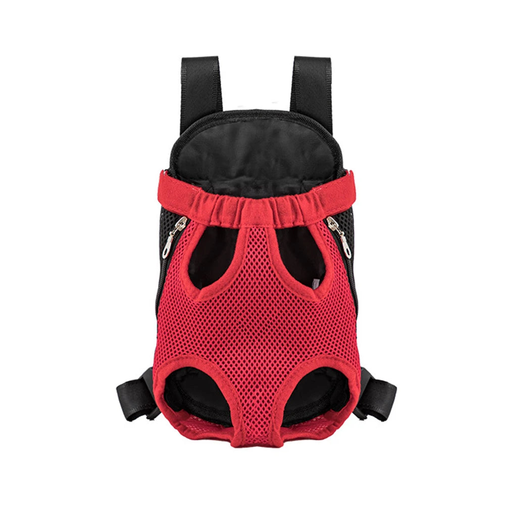 Bolsa de transporte ajustável para gatos, mochila de ombro duplo para animais de estimação, bolsa portátil para viagens ao ar livre, acampamento, caminhada, bolsa para gatos e cachorros