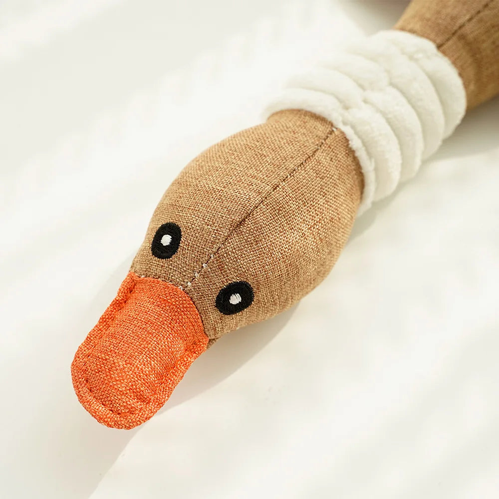 Brinquedos para animais de estimação Gansos Resistente a mordidas de som Ranger de dentes Limpeza de dentes para cães e gatos Suprimentos para animais de estimação