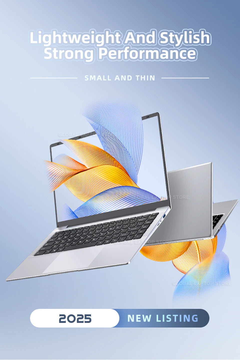Computador portátil Xiaman Windows 11 Pro Intel Atom A3950 Quad-Core 2025 Notebook PC 12 GB de RAM 1 TB 2 TB SSD 1920 * 1080 Computador de escritório