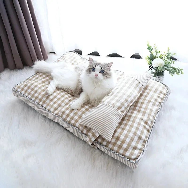 Tapete para gatos, camas quentes de inverno, almofadas para gatos, camas para gatinhos, casas e habitats, cestas, acessórios para cachorros, todos os produtos para animais de estimação
