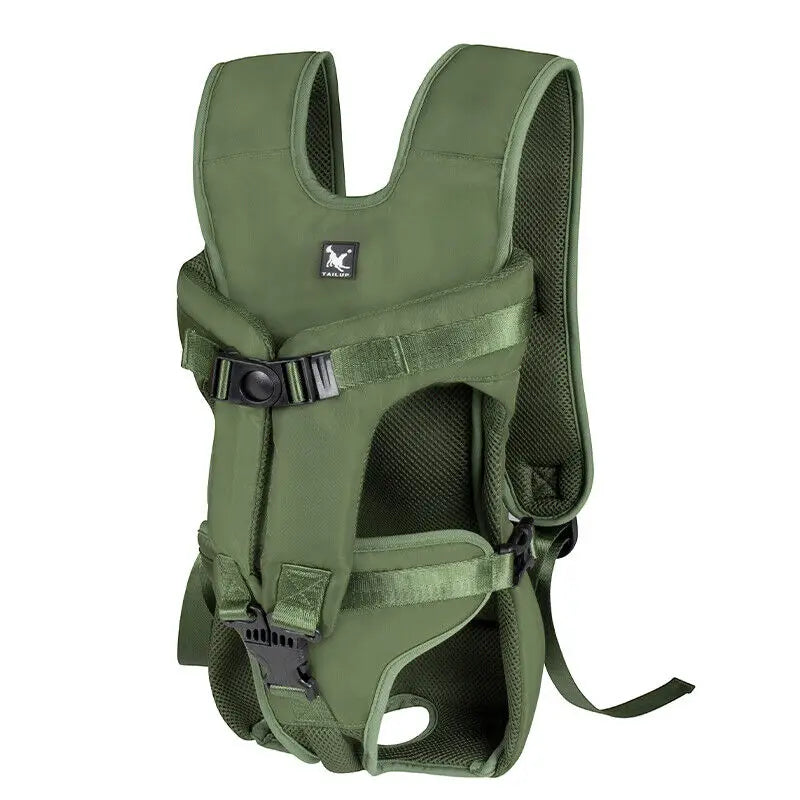 Mochilas de transporte frontal para animais de estimação, mochilas ajustáveis ​​com mãos livres para cães de pequeno e médio porte, respiráveis ​​e para gatos, bolsas de transporte para viagens ao ar livre