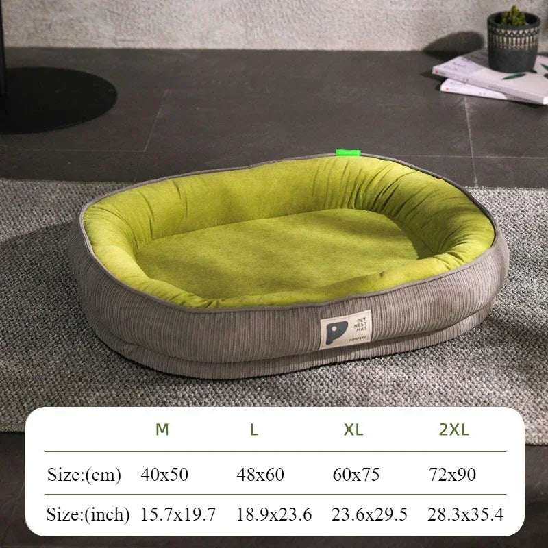 1PC Winter Warm Dog Bed Soft Memory Foam Pet Sleeping Mat for Small Medium Dogs Cats Removable Non-slip Dog Kennel Pet Supplies