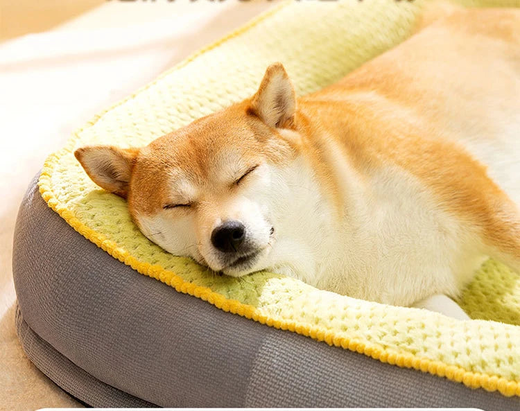 Very Soft Warm Dog Bed Pet Basket Cat House Sofa for Medium Large Dog Sofa Bed Cushion Dog Bed House Pet Supplies Accessories