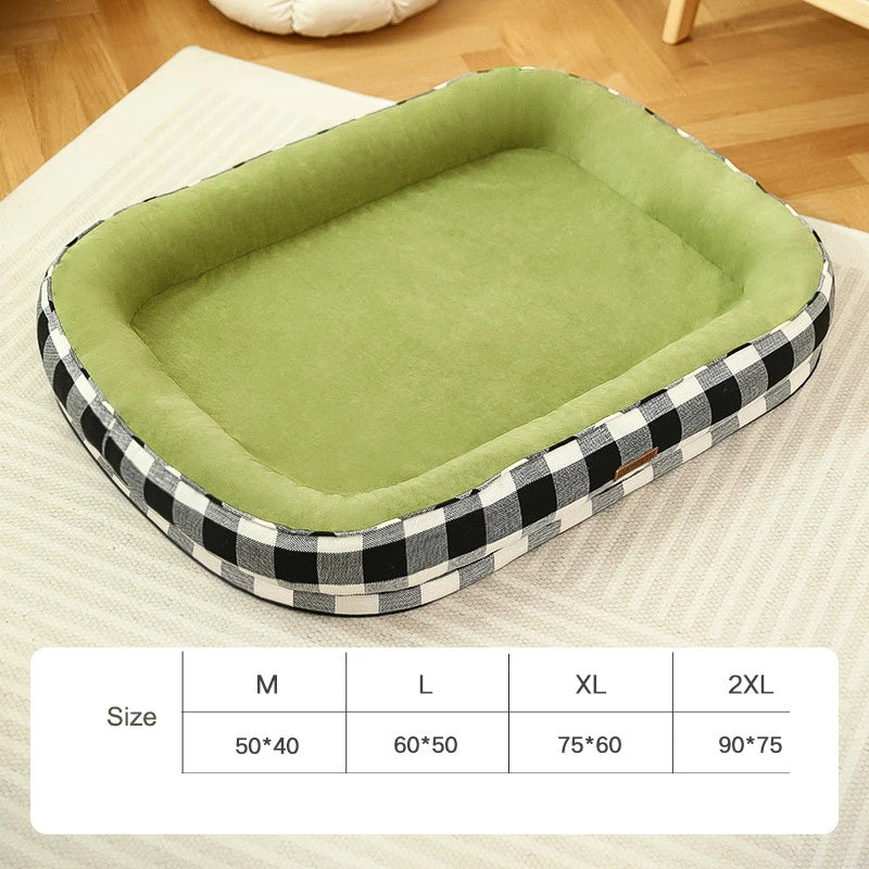 Pet Dog Bed Sofa Cat Warm Soft and Comfortable Sleeping Bed with Non-slip Design Portable Detachable Washable Pet Dog Bed Sofa