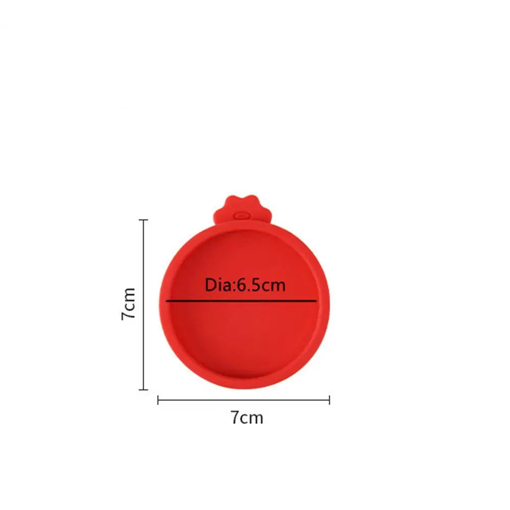Pet Food Can Silicone Cover Dogs Cats Storage Tin Cap Lid Seal Food Tin Fresh-keeping Cover Pet Supplies pet shop