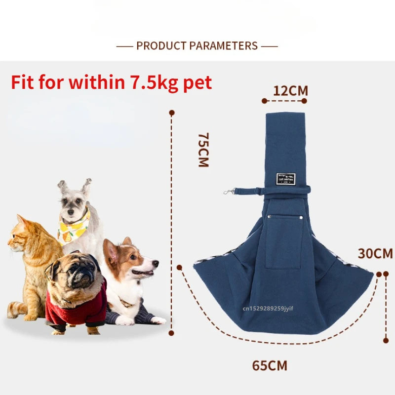 Bolsa de ombro transversal confortável para animais de estimação, bolsa de transporte portátil para viagem ao ar livre, bolsa de transporte para filhotes de gatos e cachorros