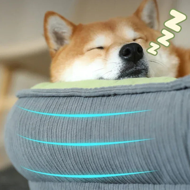1PC Winter Warm Dog Bed Soft Memory Foam Pet Sleeping Mat for Small Medium Dogs Cats Removable Non-slip Dog Kennel Pet Supplies