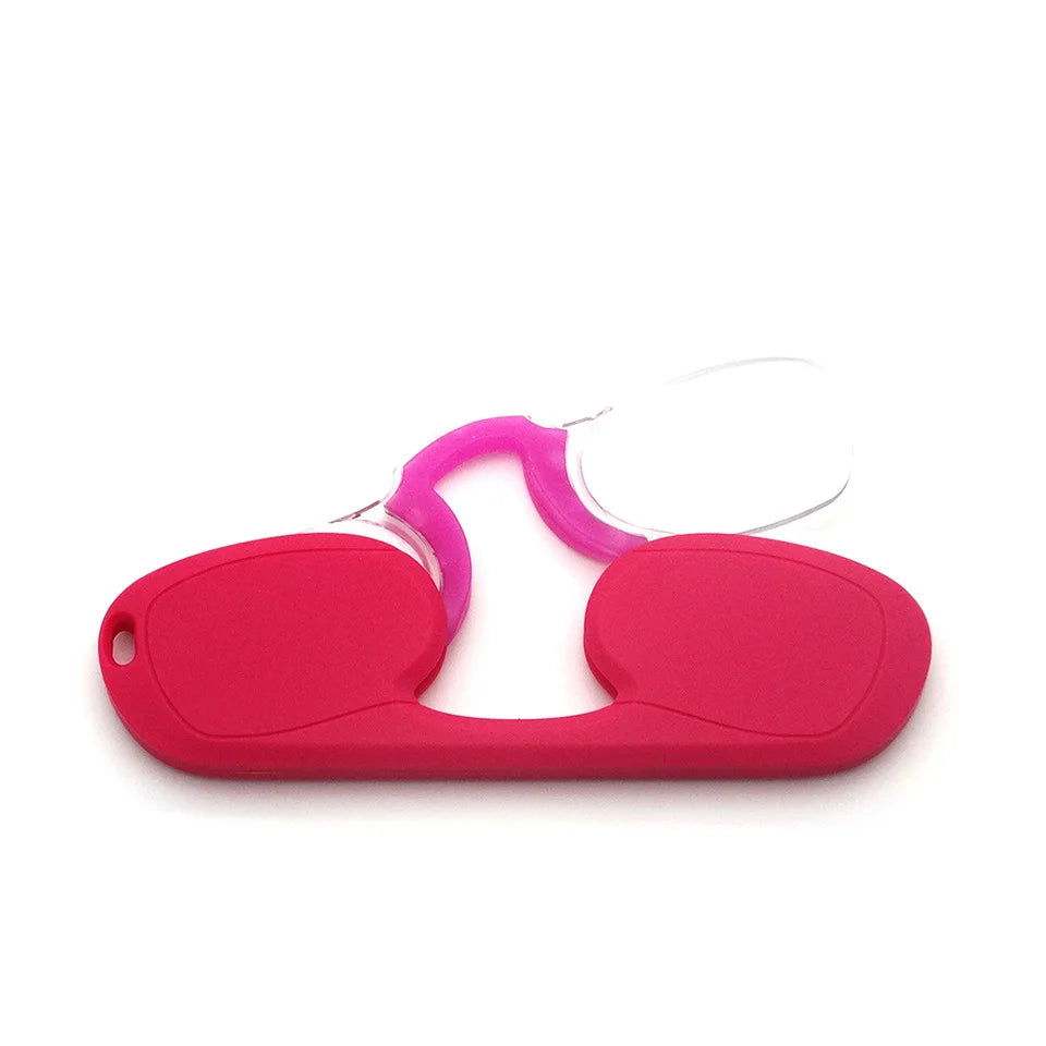 wholesale  presbyopic  silicon mini clip nose bridge  Portable 3M stick on phone  reading glasses 1.0 to 3.5