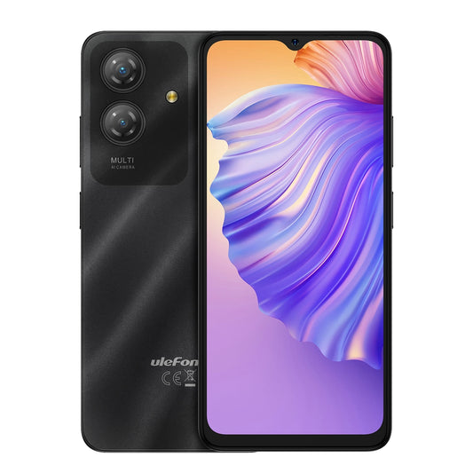 Smartphone Ulefone Note 21 6,56" 90Hz 5000mAh Bateria 4GB+128GB Unisoc T606 Câmera 13MP 4G Android 14 Celular