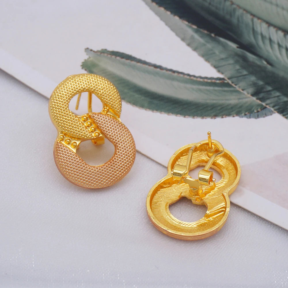 Conjuntos de joias finas 2023 para mulheres, presentes de casamento, colar, pulseira, brincos, anel, joias com contas africanas