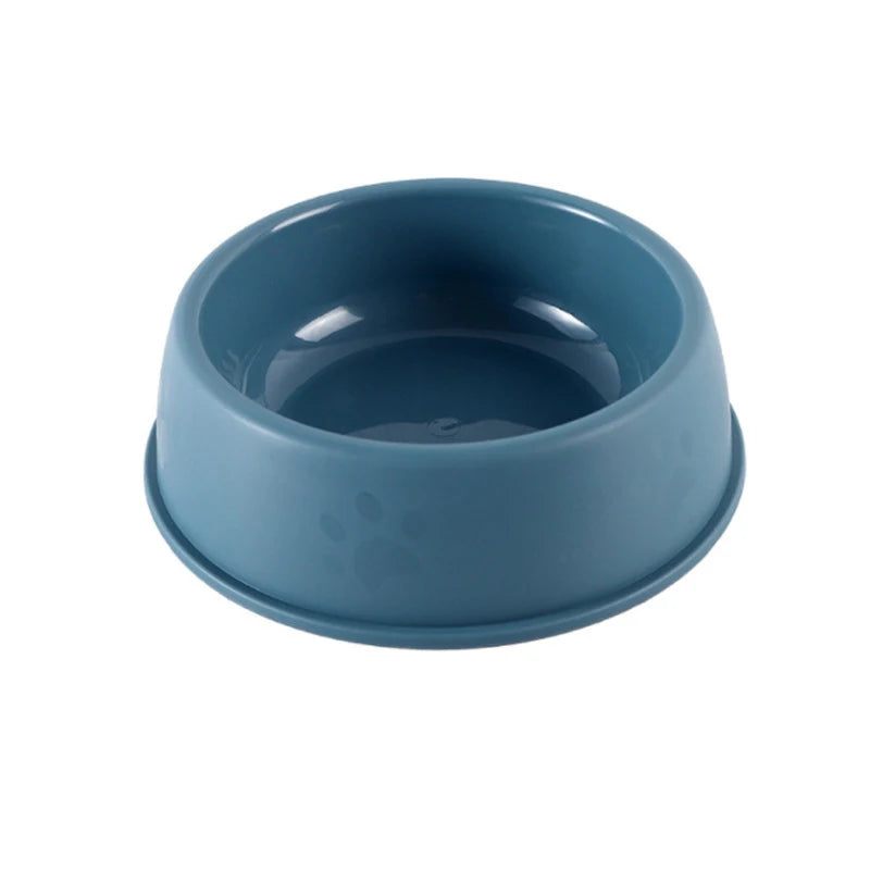 High Quality Pet Feeding Bowls For Cats And Dogs Solid Color Food Water Bowls Easy To Clean Wet & Dry Food Bowls Pet Supplies