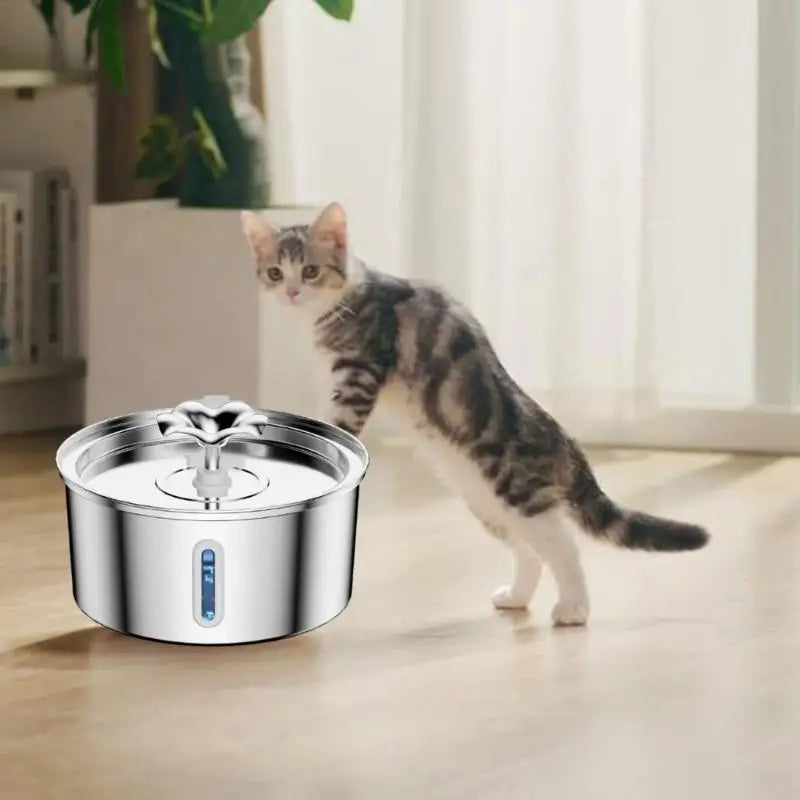 G92C 2.6L Dispensador Automático de Água para Animais de Estimação Bebedouro para Cães e Gatos