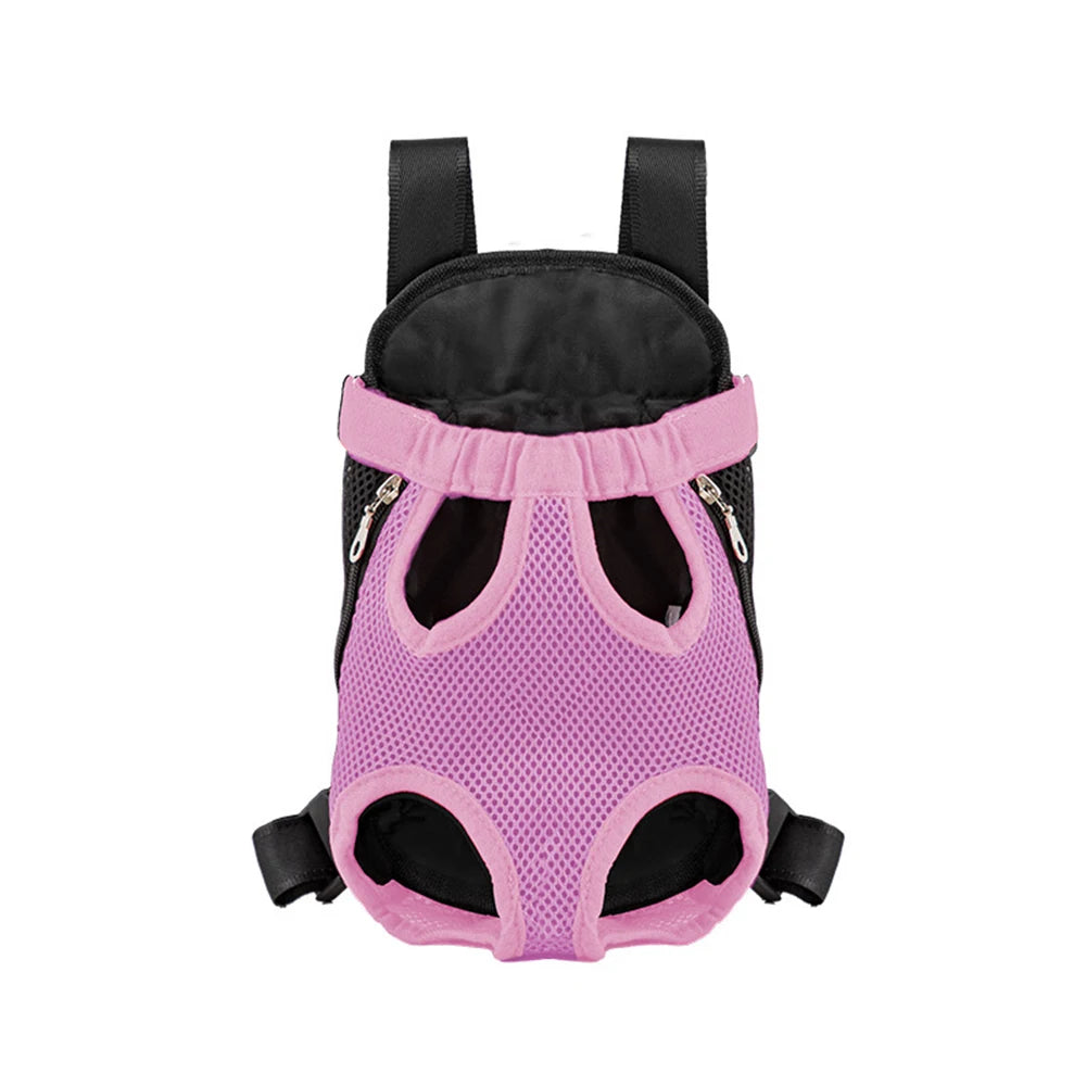 Bolsa de transporte ajustável para gatos, mochila de ombro duplo para animais de estimação, bolsa portátil para viagens ao ar livre, acampamento, caminhada, bolsa para gatos e cachorros