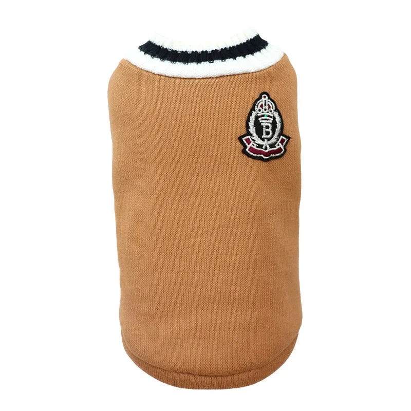 Winter Cat Dog Sweater Pullover Pet Clothes Small Dog Vest Puppy Jacket Kitty Costume Cats Outfit Warm And Cozy Pet Clothing