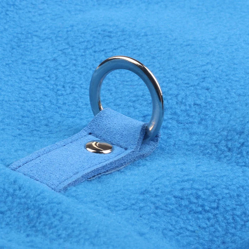 Roupas de inverno quentes de lã para cães, jaqueta macia para animais de estimação, colete com argola em D para filhotes pequenos, casaco para gatos, chihuahua, buldogue francês, fantasia de pug