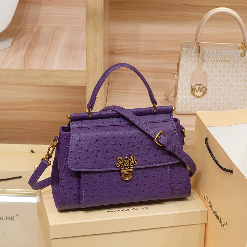 Bolsa feminina grande capacidade 2025 nova outono e inverno de alta qualidade sensação leve luxo designer moda ombro crossbody