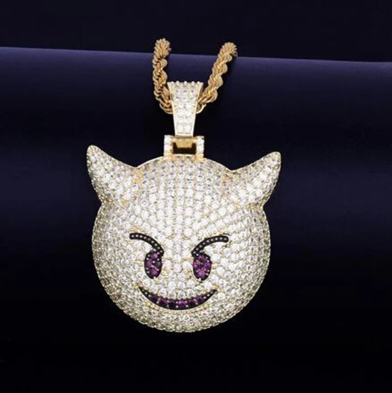 Pingente de alfabeto XO com zircônia incrustada em metal, tendência, personalidade, masculino, feminino, glamour de rua, moda hip hop, colar, joias, presentes