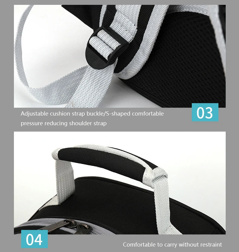 Bolsa de transporte para gatos e animais de estimação, mochilas para animais de estimação, respirável, portátil, transparente, bolsa de transporte para filhotes e cães, cápsula espacial