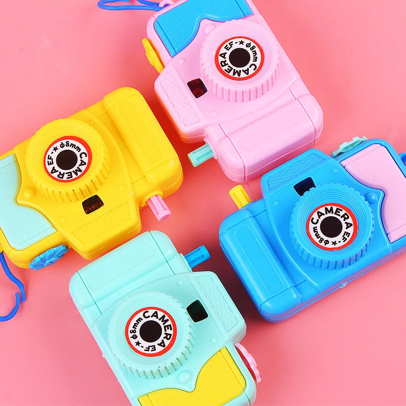 5 peças Mini Câmera de Brinquedo com Padrão Animal de Desenho Animado para Crianças Festa de Aniversário Lembrancinha de Carnaval Presente Menino Menina Recompensa Escolar Recheio de Guloseimas