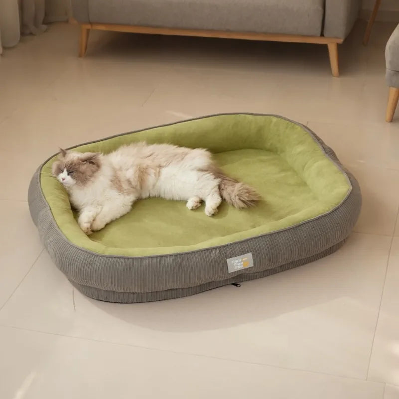 NEW Thickened Warm and Comfortable Dog House Easy To Clean Removable and Washable Medium and Small Dogs Keep Warm Cat Beds 개 침대