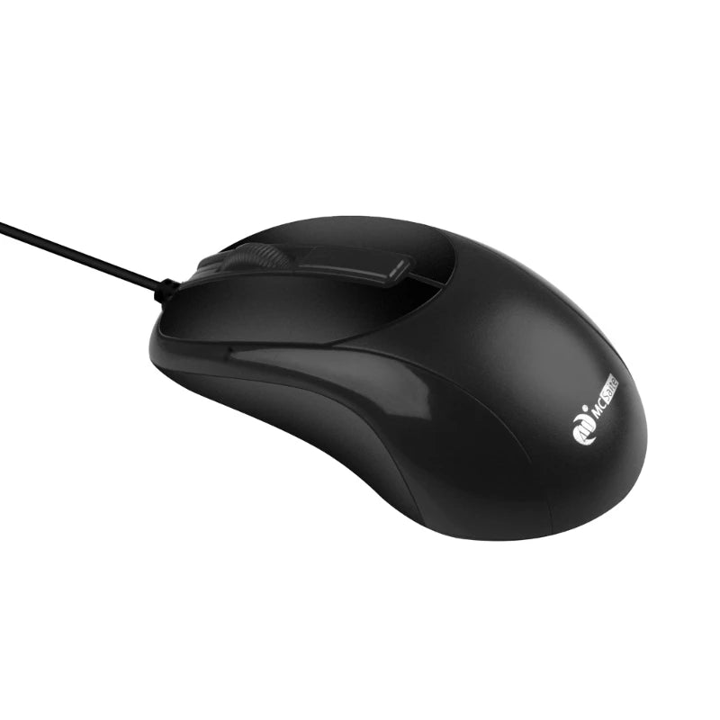 Mouse com fio 1 peça 800 DPI para computador e escritório, para console, jogos, PC, notebook, laptop, mouse ergonômico antiderrapante