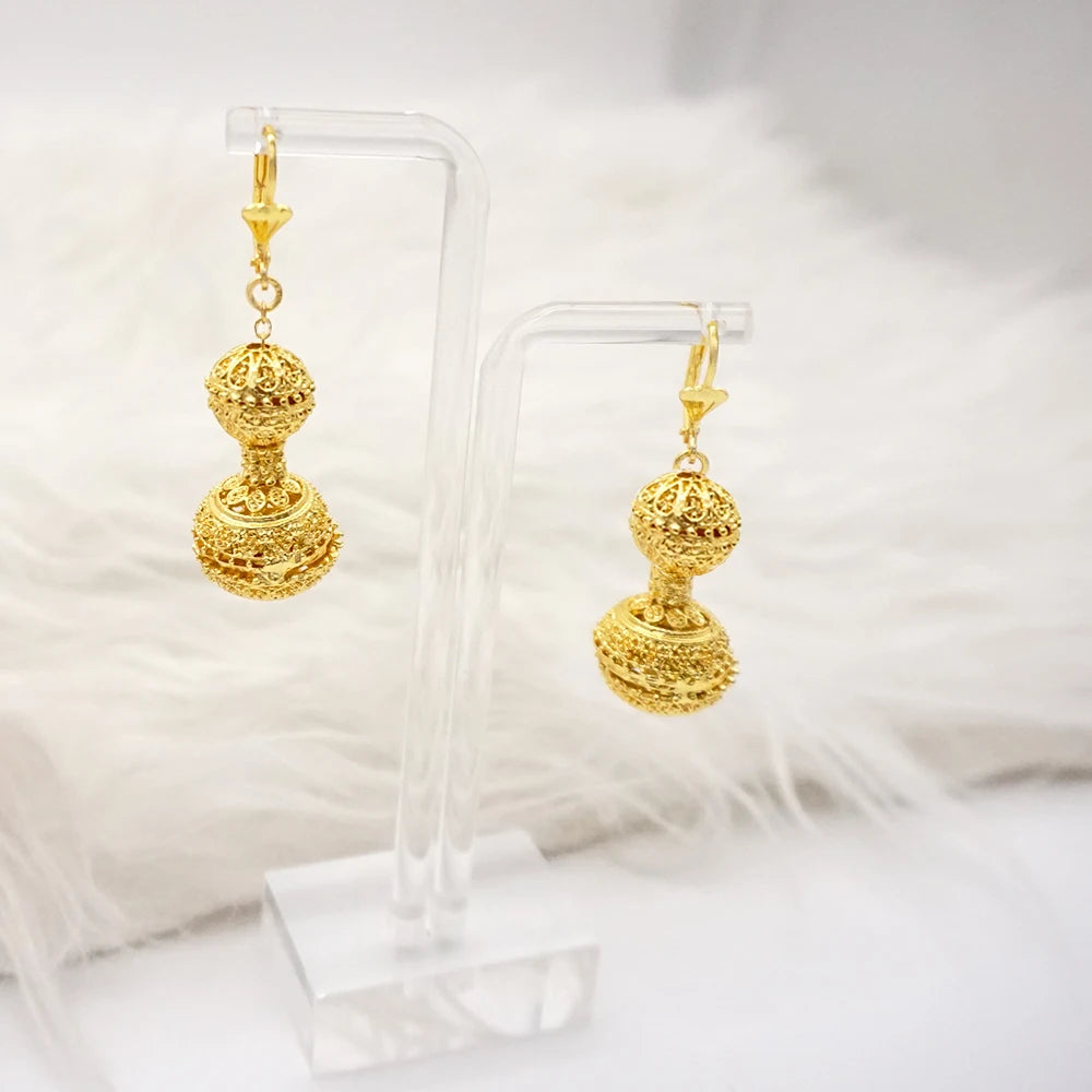 Conjuntos de joias finas 2023 para mulheres, presentes de casamento, colar, pulseira, brincos, anel, joias com contas africanas