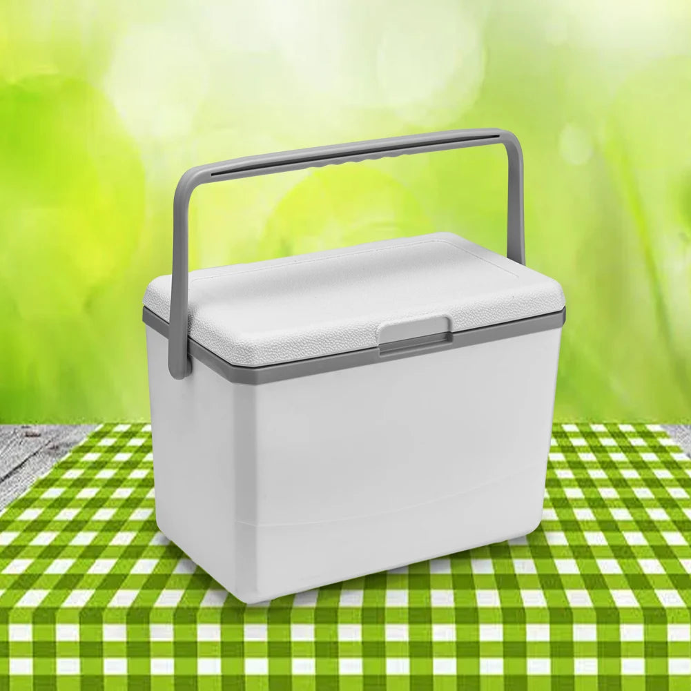 Caixa térmica portátil com isolamento térmico de 3 litros e alça para piquenique, balde de gelo, caixa térmica para armazenamento de alimentos e camping