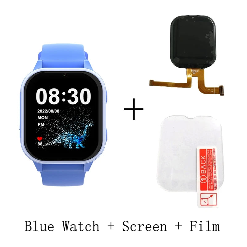 Relógio inteligente infantil Wonlex 4G SOS GPS WiFi Relógio de pulso Whatsapp KT19Pro Android 8.1 com câmera de chamada de vídeo Monitor Smartwatch infantil