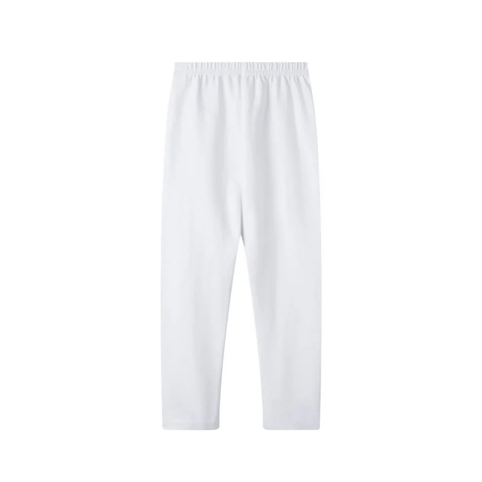 Kids Girl Leggings Soft Elastic Cotton Kids Leggings Solid Colour Girls Skinny Pants Comfortable wearable Kids Trousers Clothing