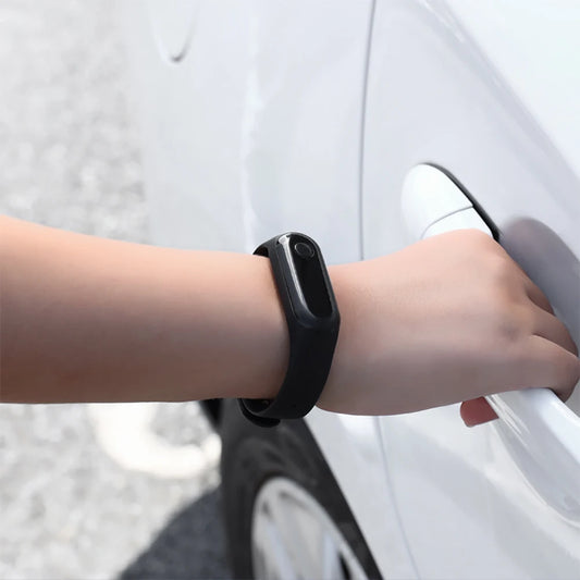 Pulseira antiestática sem fio para corpo humano, anel antiestático para homens e mulheres, para eliminar a estática, eliminador de descarga