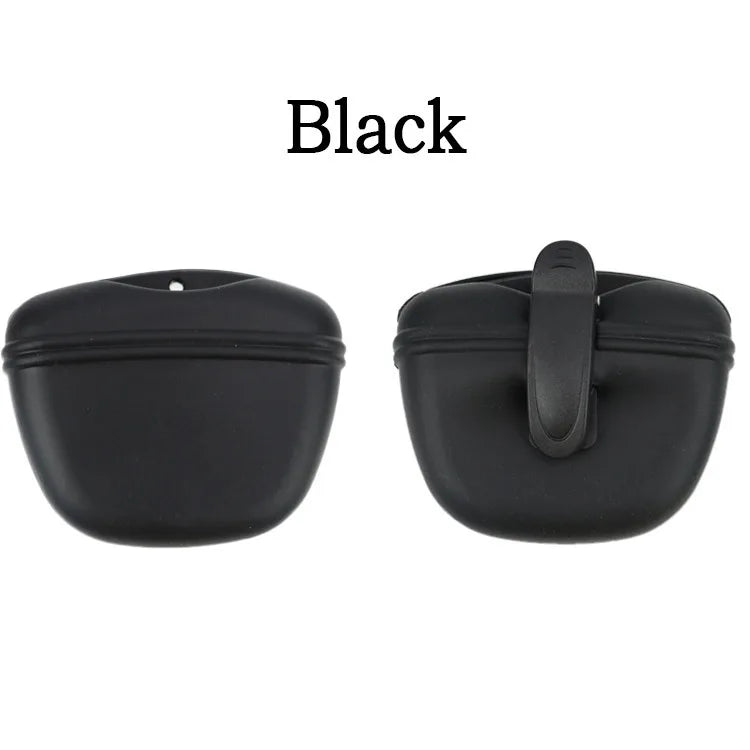 Hot-selling Pet Silicone Dog Food Bag Portable Dog Training Snack Bag Training Snack Bags Dogs Training Fanny Pack Pet Supplies pet shop
