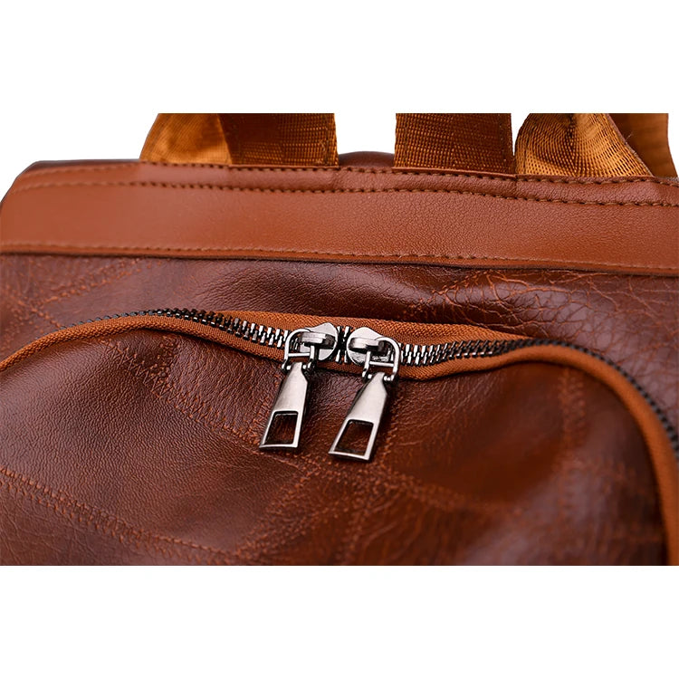 Mochila feminina da moda, bolsa de ombro, bolsa de viagem multifuncional, bolsa de mão, bolsa de mão, adequada para diferentes cenários