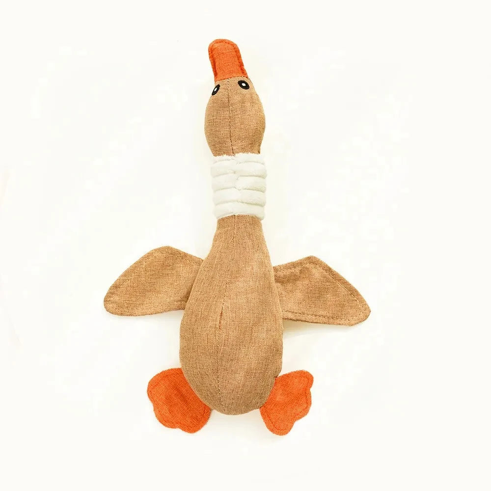 Brinquedos para animais de estimação Gansos Resistente a mordidas de som Ranger de dentes Limpeza de dentes para cães e gatos Suprimentos para animais de estimação