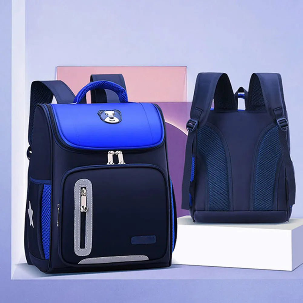 Novas mochilas escolares infantis 2024, mochilas escolares refletivas da moda, elegantes, portáteis e versáteis, mochilas escolares infantis para a escola