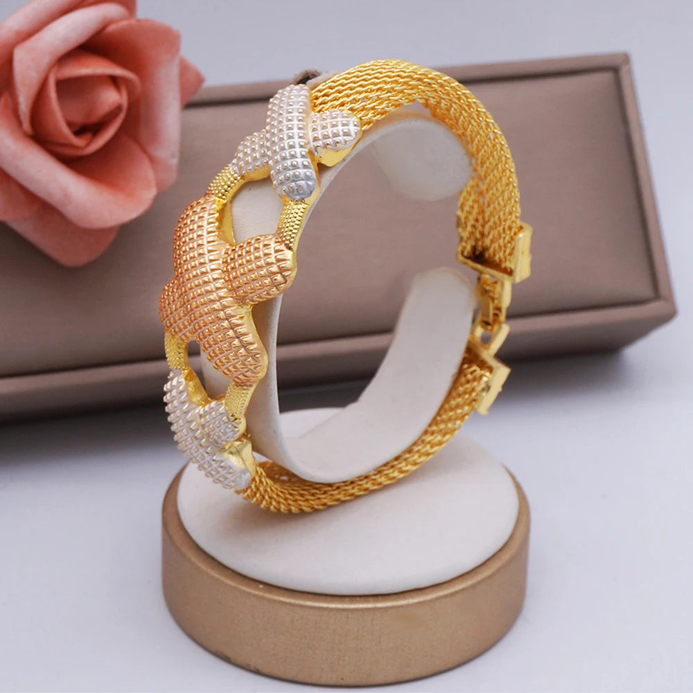 Conjuntos de joias finas 2023 para mulheres, presentes de casamento, colar, pulseira, brincos, anel, joias com contas africanas