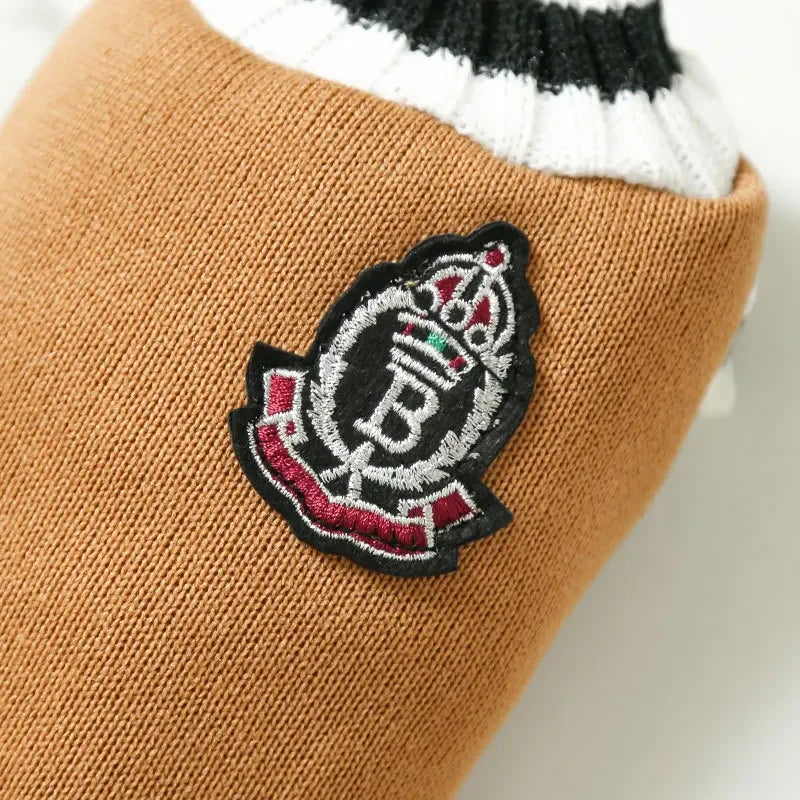 Warm Dog Sweater Winter Clothing Turtleneck Knitted Pet Cat Puppy Clothes Costume for Small Dogs Chihuahua Outfit Sweaters Vest