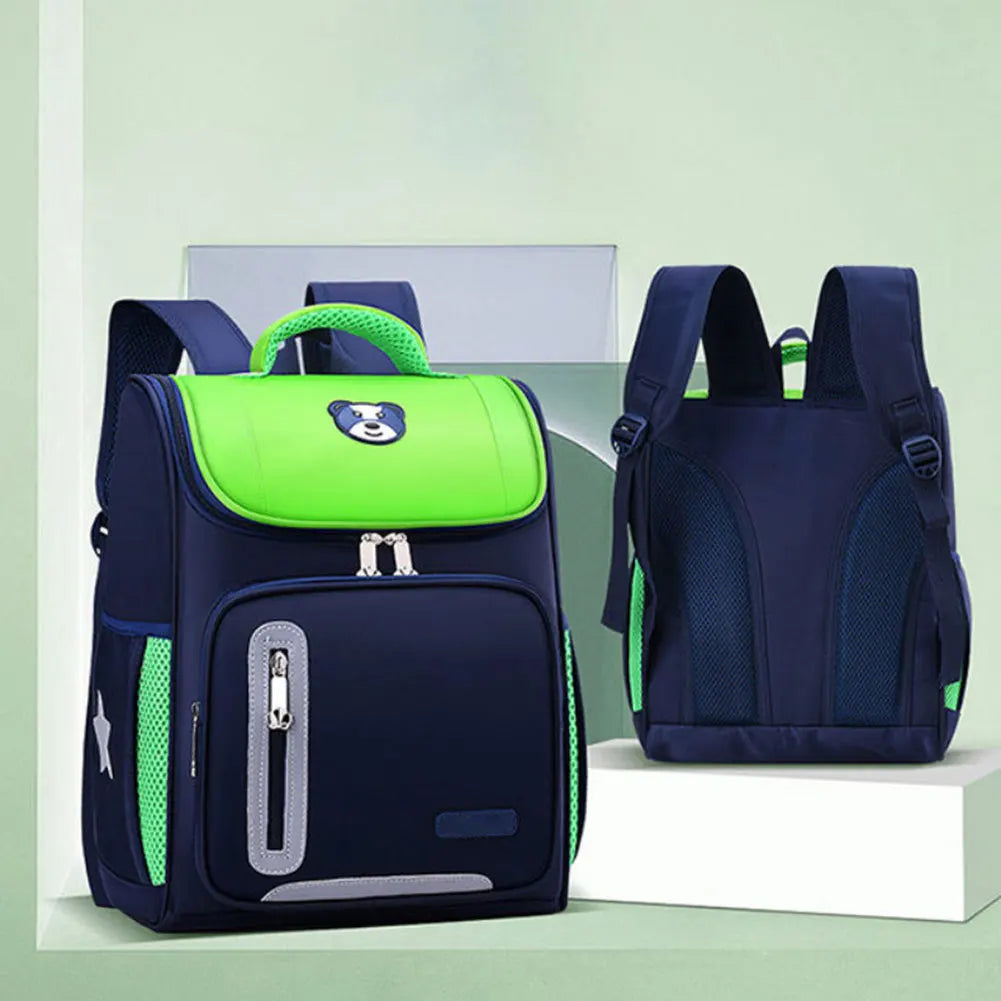 Novas mochilas escolares infantis 2024, mochilas escolares refletivas da moda, elegantes, portáteis e versáteis, mochilas escolares infantis para a escola
