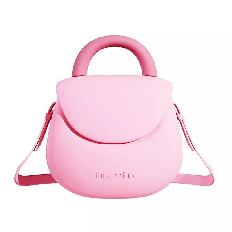 Bolsa de ombro transversal impermeável e espaçosa para mulheres, resistente a arranhões, leve, 4 cores da moda, bolsa esportiva de EVA