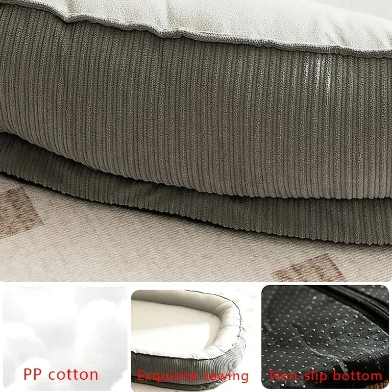 1PC Winter Warm Dog Bed Soft Memory Foam Pet Sleeping Mat for Small Medium Dogs Cats Removable Non-slip Dog Kennel Pet Supplies